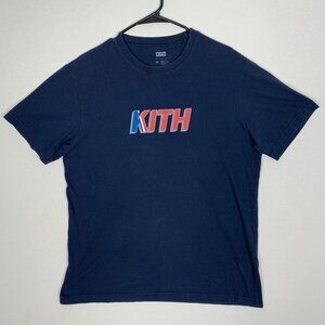 Kith Stars Tee Navy Blue Men's Medium T-shirt